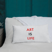 Load image into Gallery viewer, Art Is Life//Premium Pillow