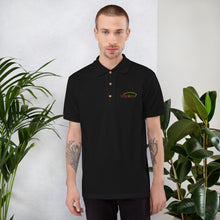 Load image into Gallery viewer, Juneteenth//Embroidered Polo Shirt