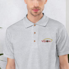 Load image into Gallery viewer, Juneteenth//Embroidered Polo Shirt