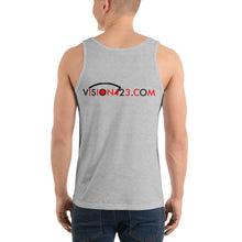 Load image into Gallery viewer, Vision423.com//Unisex Tank Top//Black Logo