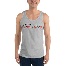 Load image into Gallery viewer, Vision423.com//Unisex Tank Top//Black Logo