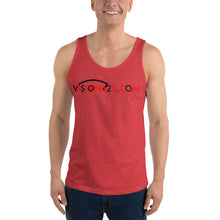 Load image into Gallery viewer, Vision423.com//Unisex Tank Top//Black Logo