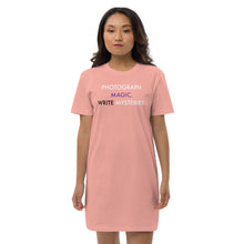 Load image into Gallery viewer, PhotoWrite//Organic cotton t-shirt dress