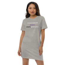 Load image into Gallery viewer, PhotoWrite//Organic cotton t-shirt dress
