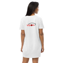 Load image into Gallery viewer, Proud Mother Of The Designer//Organic cotton t-shirt dress