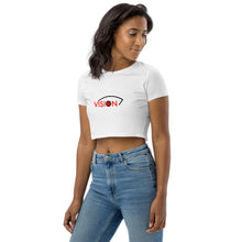 Load image into Gallery viewer, Life Is Art//Organic Crop Top