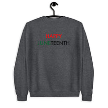 Load image into Gallery viewer, Juneteenth//Unisex Sweatshirt