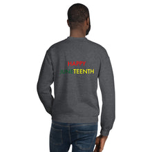 Load image into Gallery viewer, Juneteenth//Unisex Sweatshirt