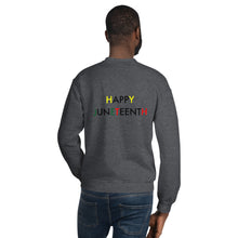 Load image into Gallery viewer, Juneteenth//Unisex Sweatshirt
