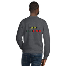 Load image into Gallery viewer, Juneteenth//Unisex Sweatshirt