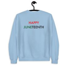 Load image into Gallery viewer, Juneteenth//Unisex Sweatshirt