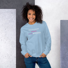Load image into Gallery viewer, PhotoWrite//Unisex Sweatshirt
