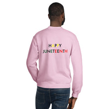 Load image into Gallery viewer, Juneteenth//Unisex Sweatshirt