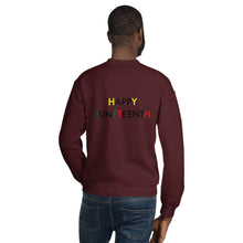 Load image into Gallery viewer, Juneteenth//Unisex Sweatshirt