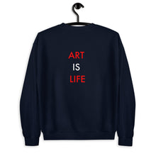 Load image into Gallery viewer, Art Is Life//Unisex Sweatshirt