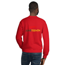 Load image into Gallery viewer, Juneteenth//Unisex Sweatshirt