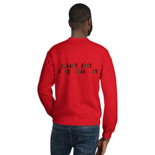 Load image into Gallery viewer, Juneteenth//Unisex Sweatshirt