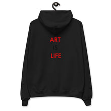 Load image into Gallery viewer, Art Is Life//Unisex fleece hoodie