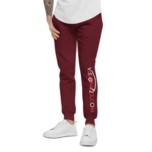 Load image into Gallery viewer, Vision423.com//Unisex Fleece Sweatpants//White Logo