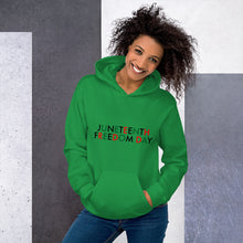 Load image into Gallery viewer, Juneteenth//Unisex Hoodie+