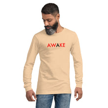 Load image into Gallery viewer, Awake//Unisex Long Sleeve Tee