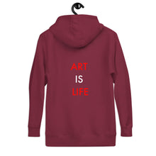 Load image into Gallery viewer, Art Is Life//Unisex Hoodie