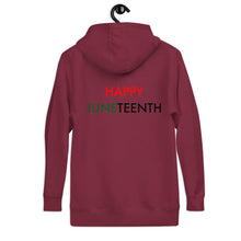 Load image into Gallery viewer, Juneteenth//Unisex Hoodie