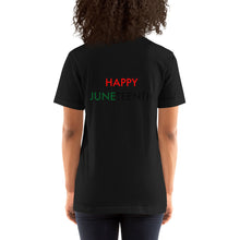 Load image into Gallery viewer, Juneteenth//Short-Sleeve Unisex T-Shirt