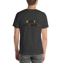 Load image into Gallery viewer, Juneteenth//Short-Sleeve Unisex T-Shirt