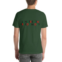 Load image into Gallery viewer, Juneteenth//Short-Sleeve Unisex T-Shirt