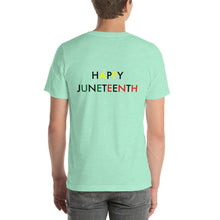 Load image into Gallery viewer, Juneteenth//Short-Sleeve Unisex T-Shirt