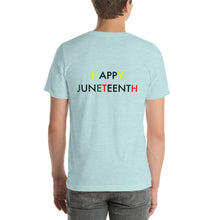 Load image into Gallery viewer, Juneteenth//Short-Sleeve Unisex T-Shirt