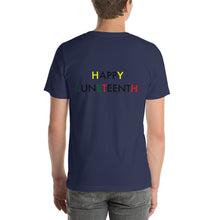 Load image into Gallery viewer, Juneteenth//Short-Sleeve Unisex T-Shirt