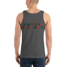Load image into Gallery viewer, Juneteenth//Unisex Tank Top