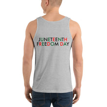 Load image into Gallery viewer, Juneteenth//Unisex Tank Top
