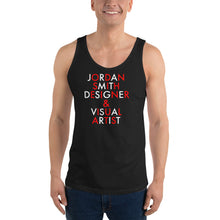 Load image into Gallery viewer, JSDAVA//Unisex Tank Top