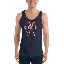 Load image into Gallery viewer, JSDAVA//Unisex Tank Top