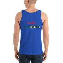Load image into Gallery viewer, Juneteenth//Unisex Tank Top