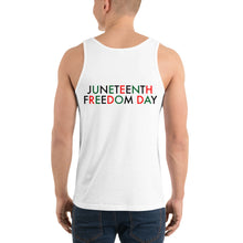 Load image into Gallery viewer, Juneteenth//Unisex Tank Top