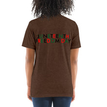 Load image into Gallery viewer, Juneteenth//Short sleeve t-shirt