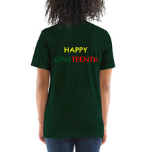 Load image into Gallery viewer, Juneteenth//Short sleeve t-shirt