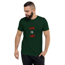 Load image into Gallery viewer, Life Is Art//Short sleeve t-shirt