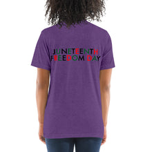 Load image into Gallery viewer, Juneteenth//Short sleeve t-shirt