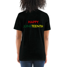 Load image into Gallery viewer, Juneteenth//Short sleeve t-shirt
