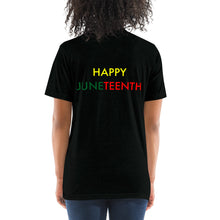 Load image into Gallery viewer, Juneteenth//Short sleeve t-shirt