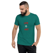 Load image into Gallery viewer, Life Is Art//Short sleeve t-shirt