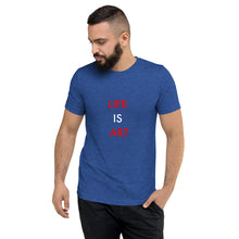 Load image into Gallery viewer, Life Is Art//Short sleeve t-shirt