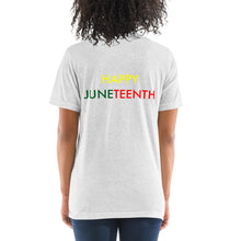 Load image into Gallery viewer, Juneteenth//Short sleeve t-shirt