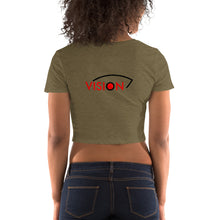 Load image into Gallery viewer, Vision//Women’s Crop Tee