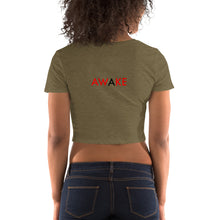 Load image into Gallery viewer, Awake//Women’s Crop Tee